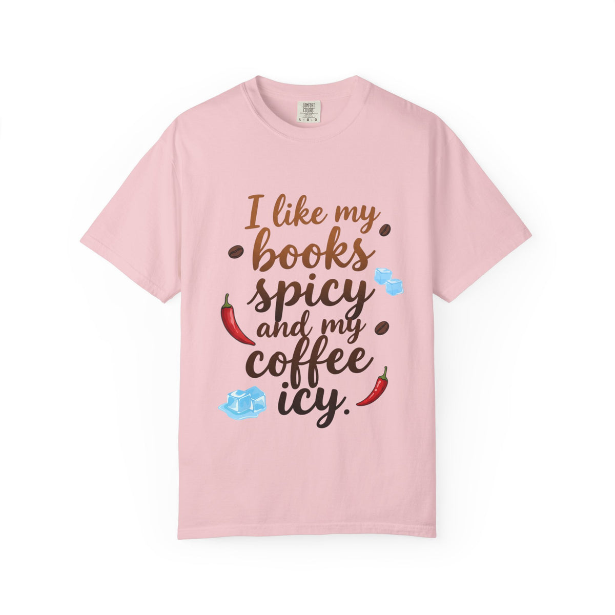 Books Spicy Coffee Icy T-Shirt