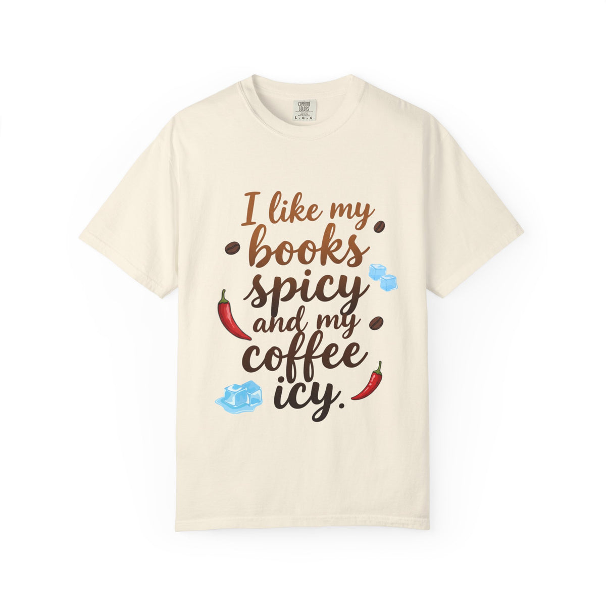 Books Spicy Coffee Icy T-Shirt