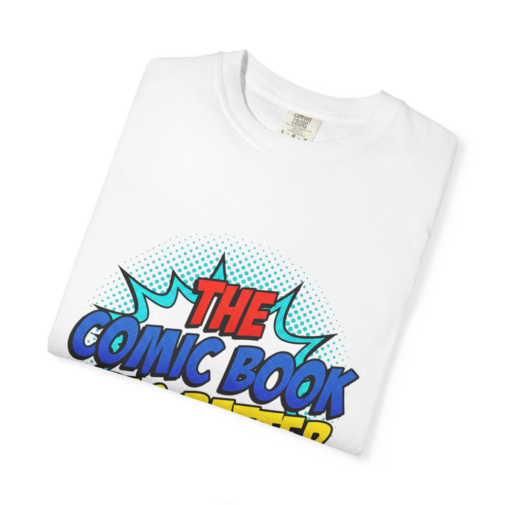 Comic Book Was Better T-Shirt — Retro Pop Art Graphic Tee for Fans