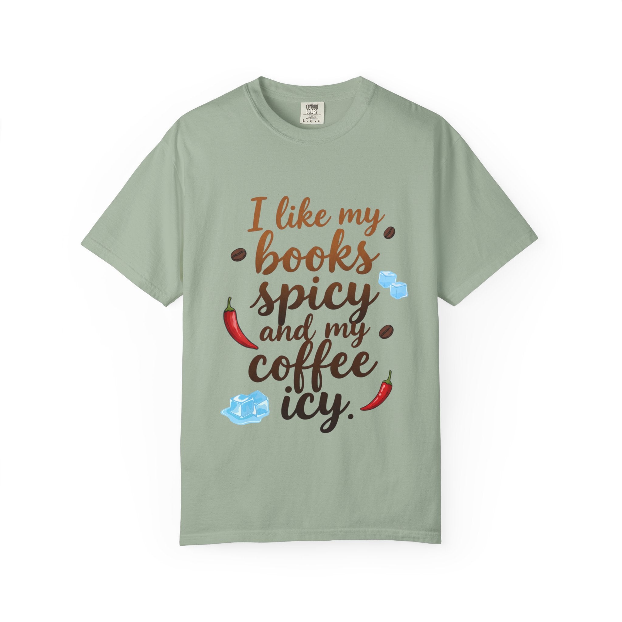 Books Spicy Coffee Icy T-Shirt