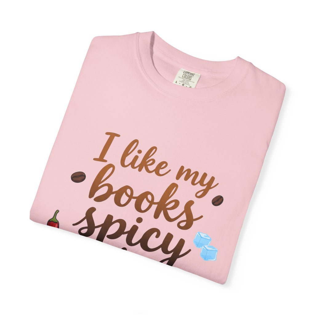 Books Spicy Coffee Icy T-Shirt