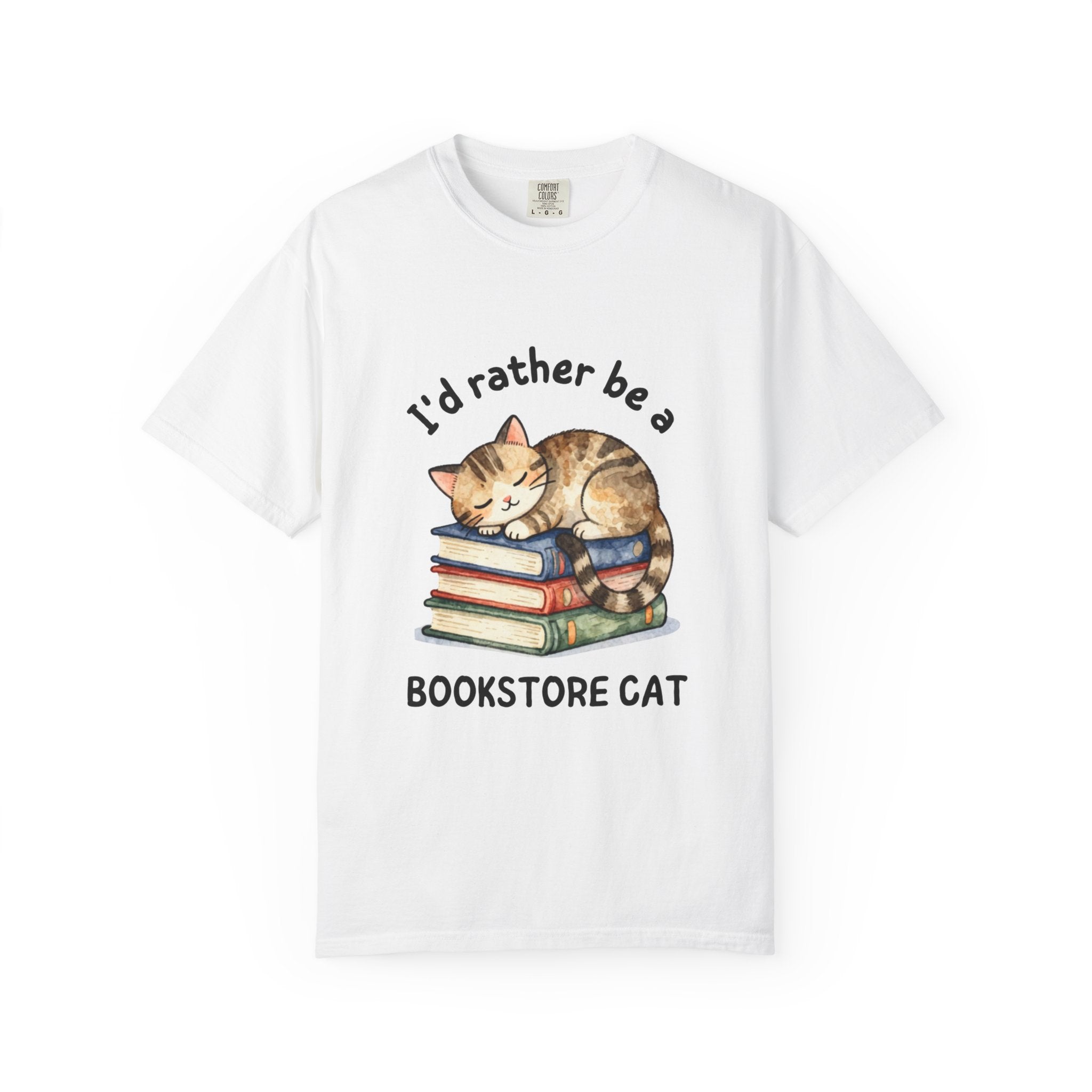 I'd Rather Be a Bookstore Cat T-Shirt