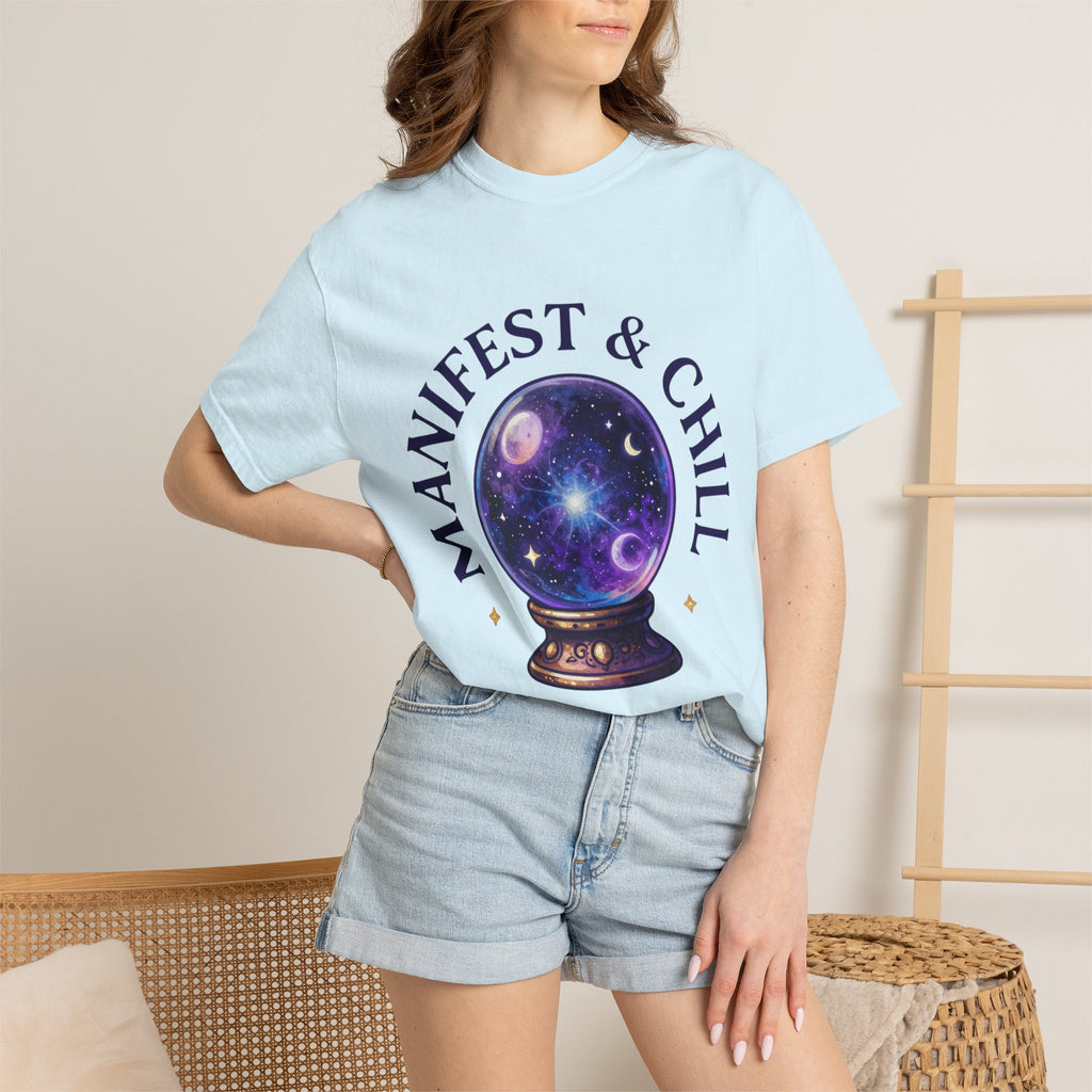 Manifest & Chill Crystal Ball T-Shirt