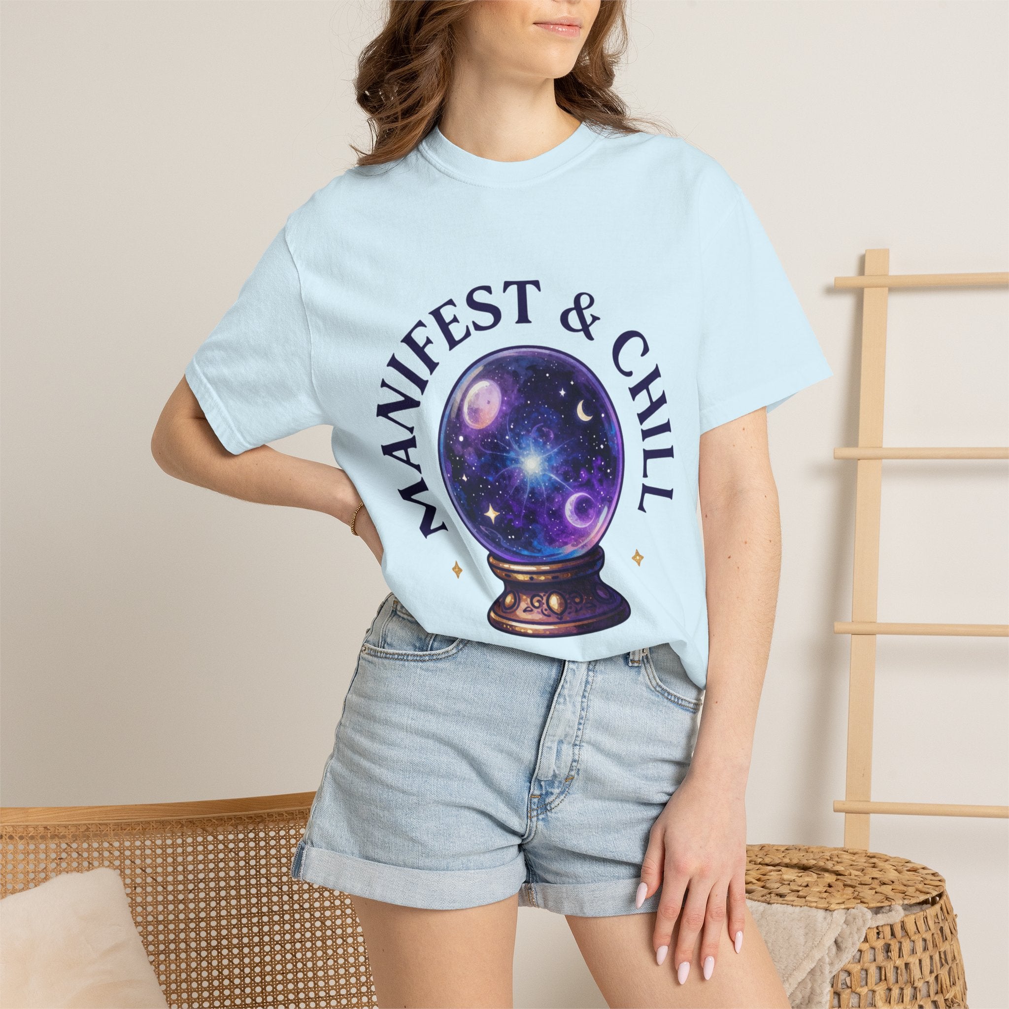 Manifest & Chill Crystal Ball T-Shirt