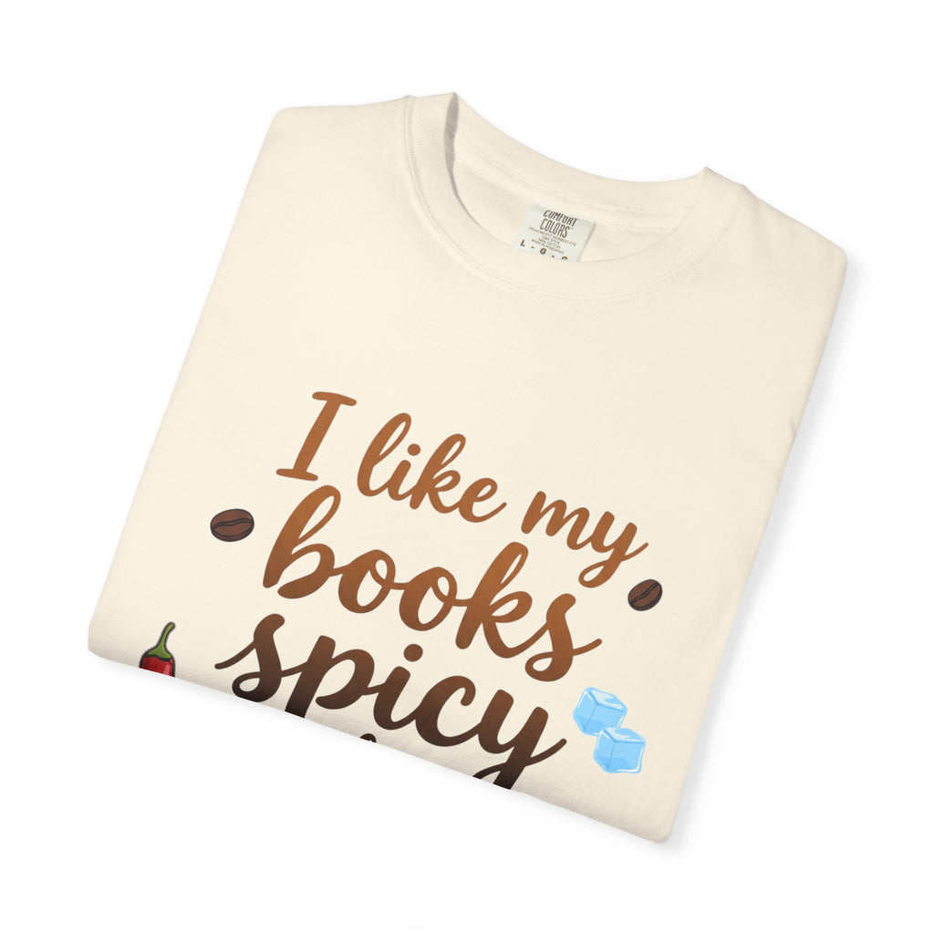 Books Spicy Coffee Icy T-Shirt