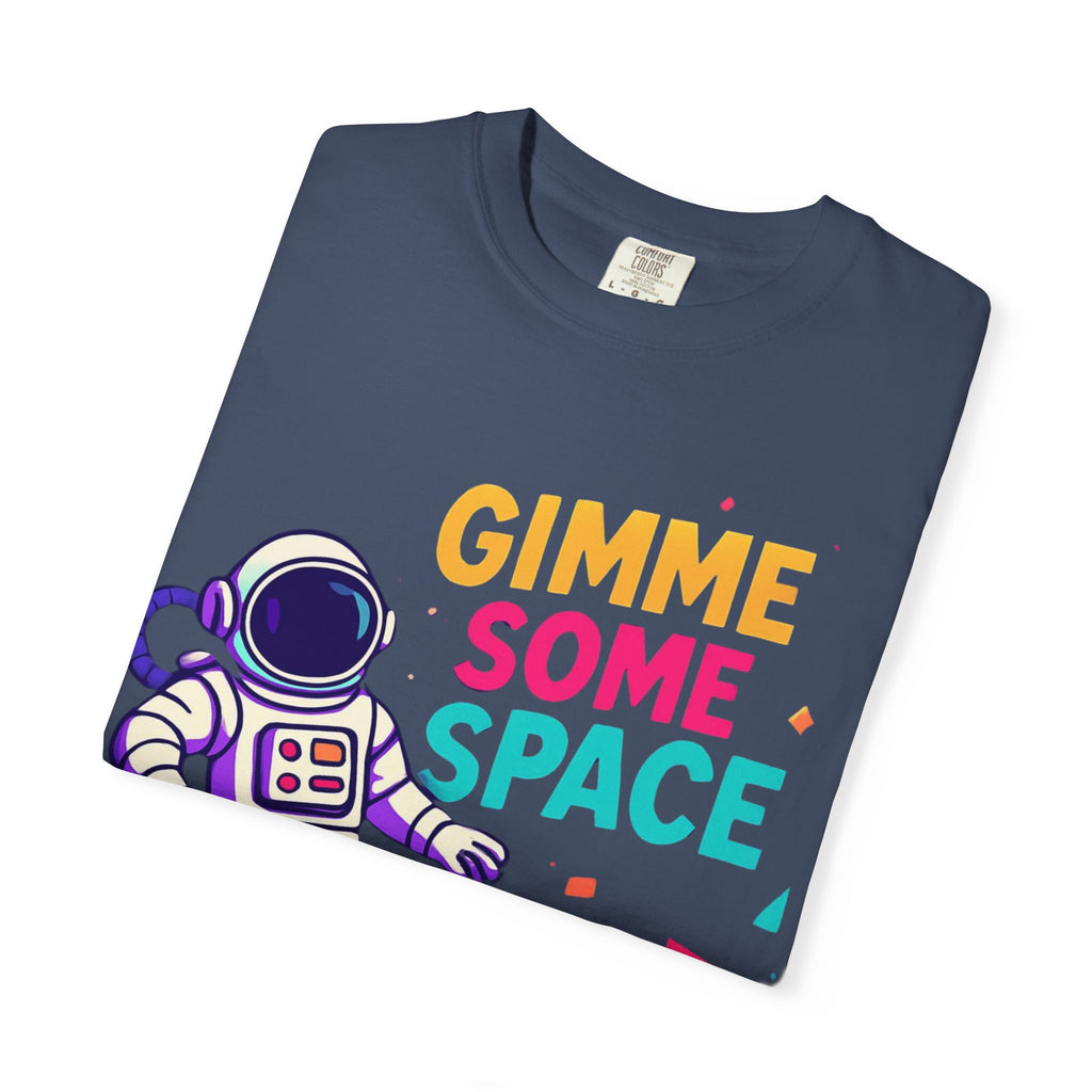 Gimme Some Space Astronaut T-shirt | Retro Colorful Space Graphic