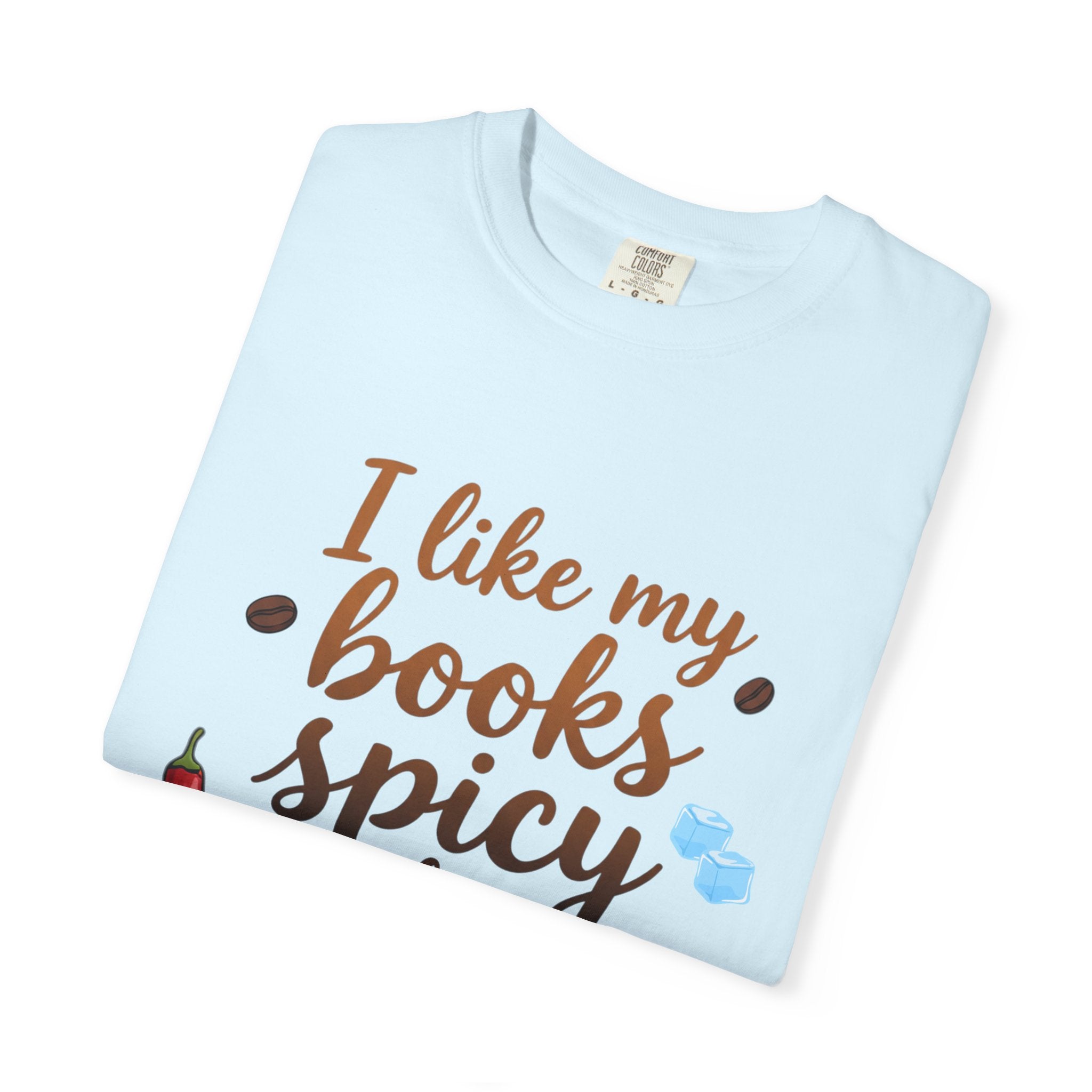 Books Spicy Coffee Icy T-Shirt