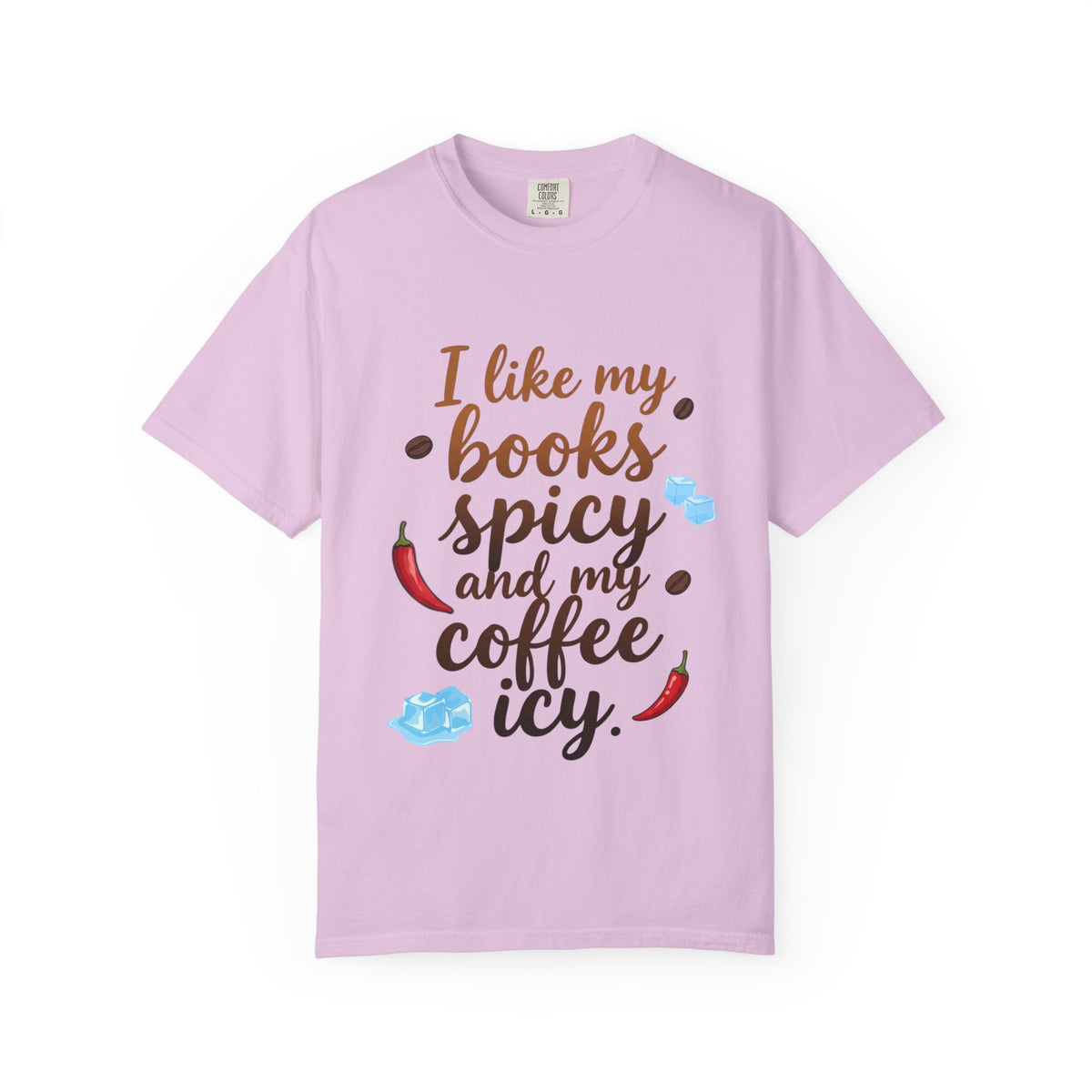 Books Spicy Coffee Icy T-Shirt