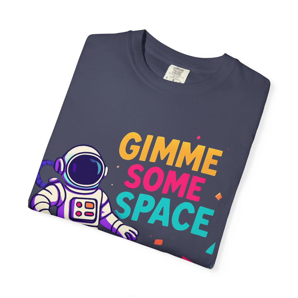 Gimme Some Space Astronaut T-shirt | Retro Colorful Space Graphic