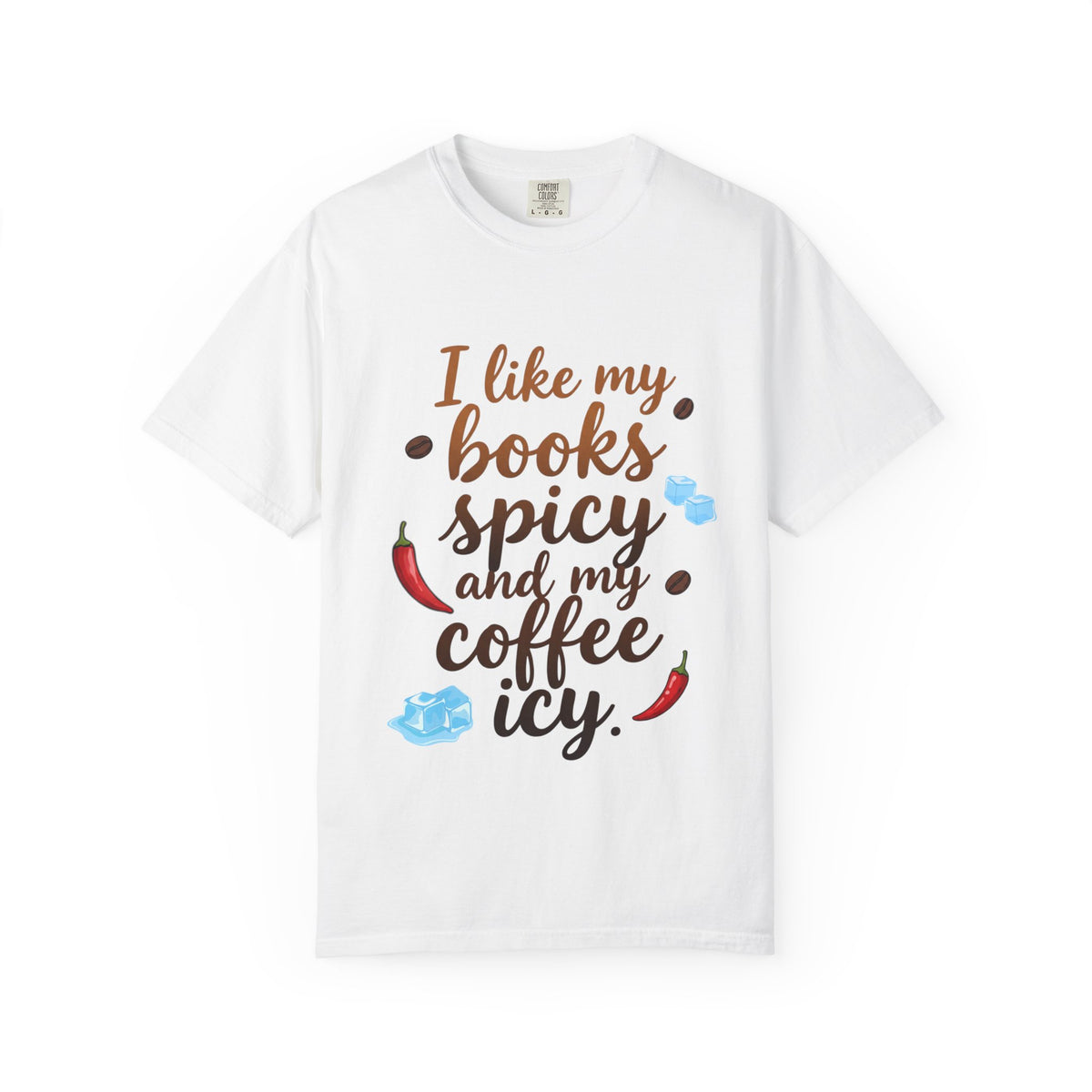 Books Spicy Coffee Icy T-Shirt