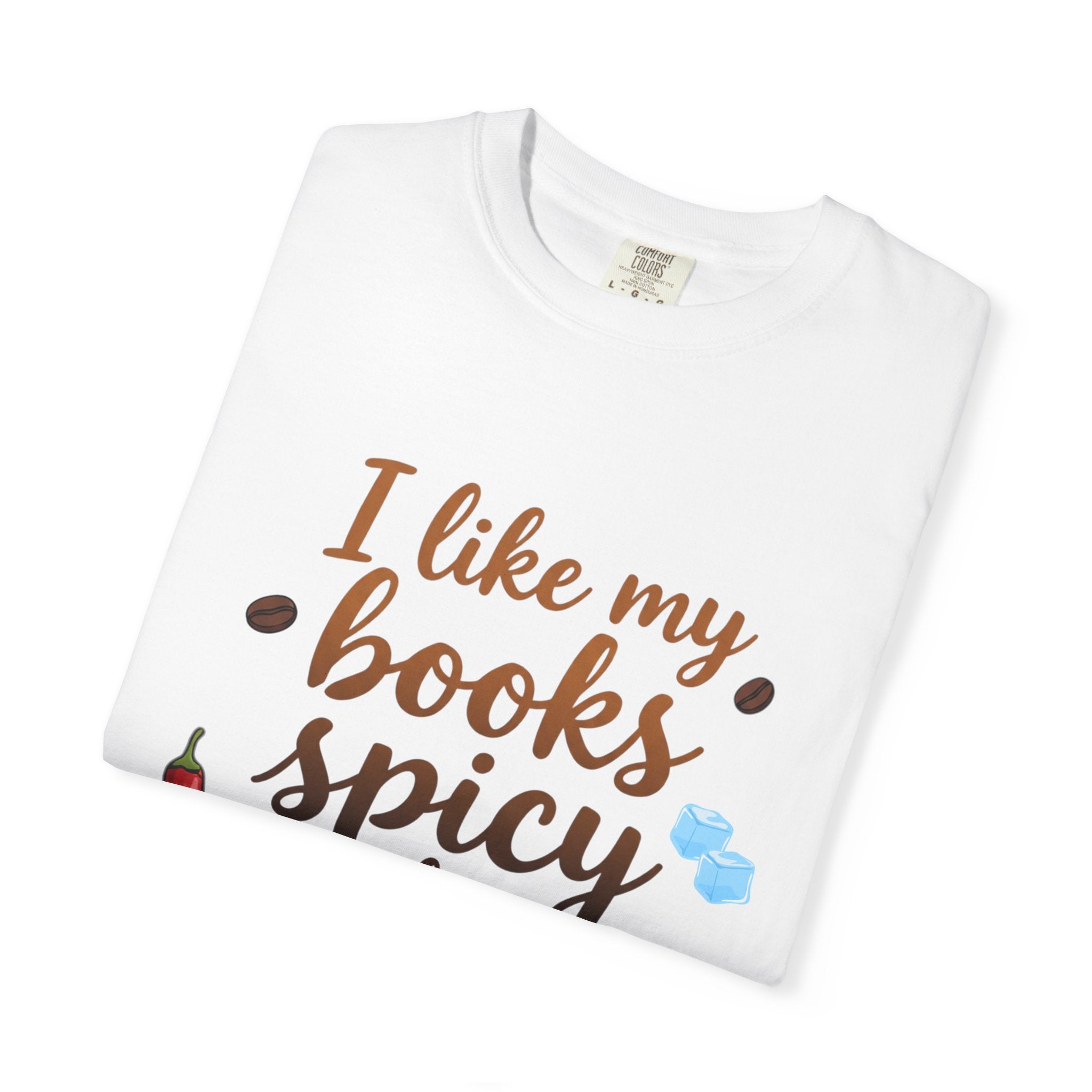 Books Spicy Coffee Icy T-Shirt