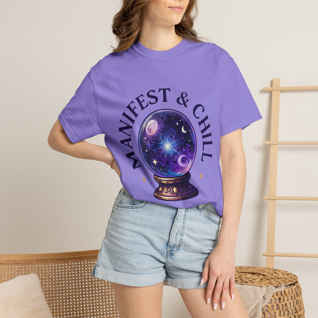 Manifest & Chill Crystal Ball T-Shirt
