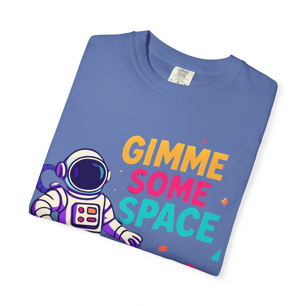 Gimme Some Space Astronaut T-shirt | Retro Colorful Space Graphic