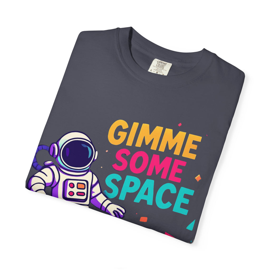 Gimme Some Space Astronaut T-shirt | Retro Colorful Space Graphic