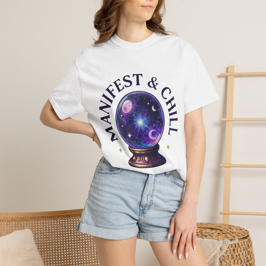 Manifest & Chill Crystal Ball T-Shirt