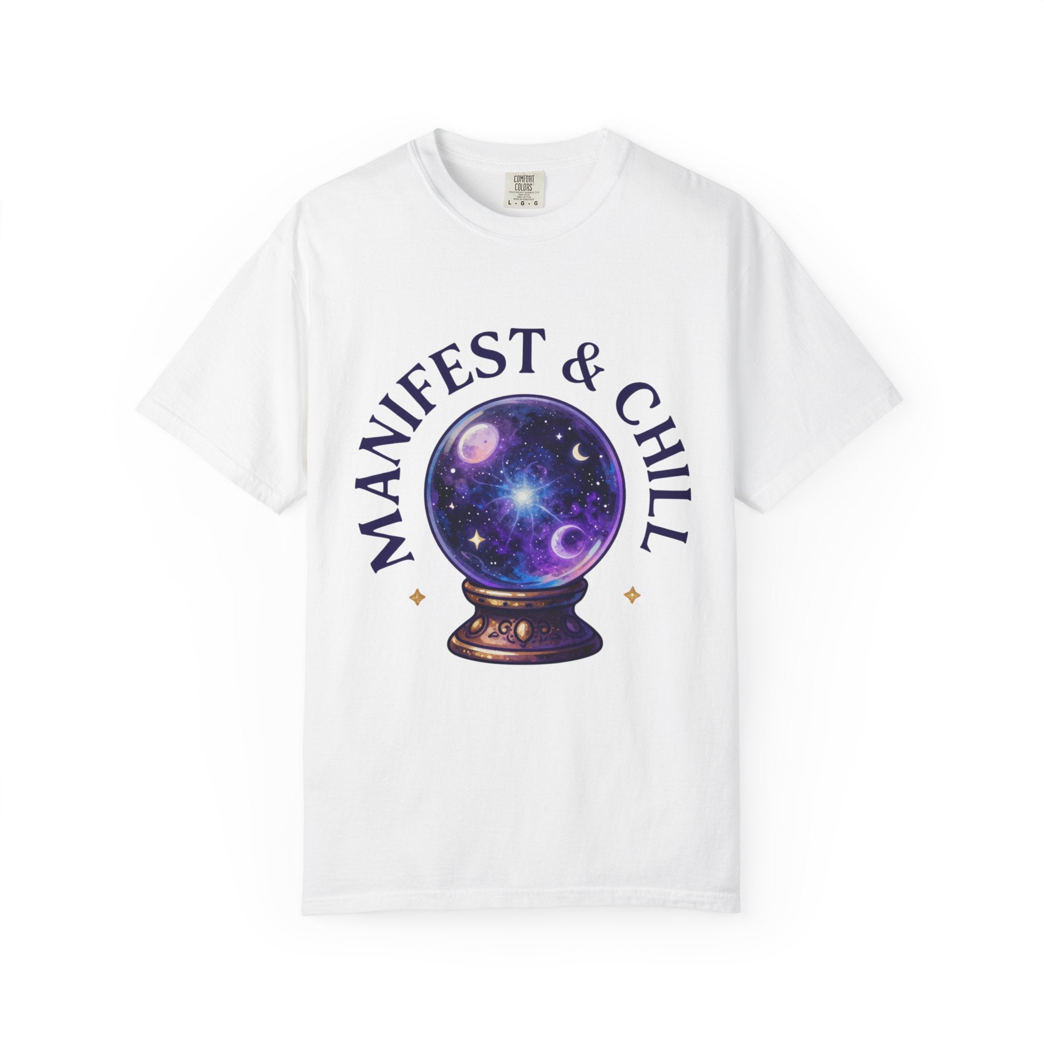 Manifest & Chill Crystal Ball T-Shirt