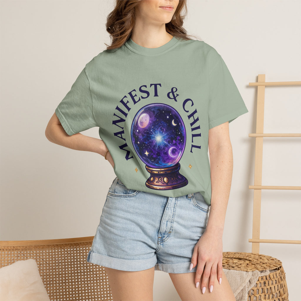 Manifest & Chill Crystal Ball T-Shirt