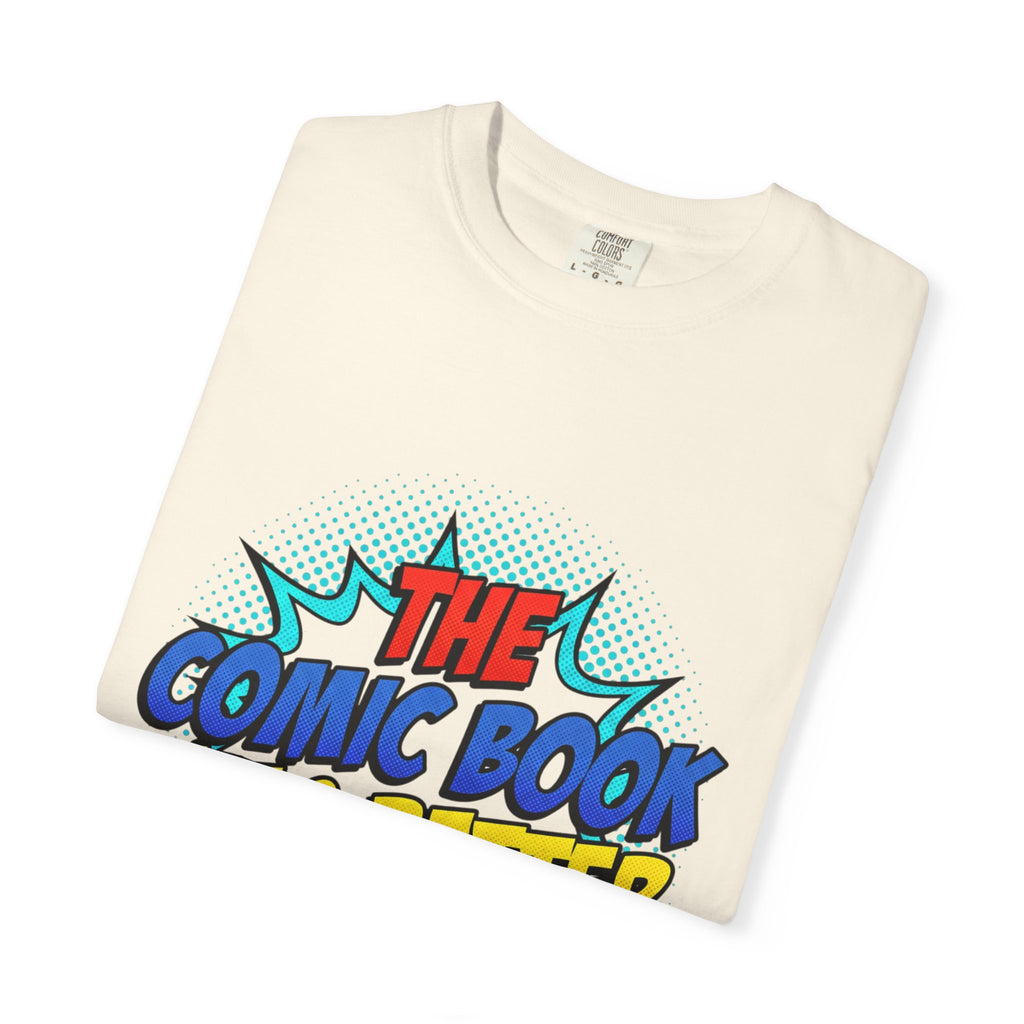 Comic Book Was Better T-Shirt — Retro Pop Art Graphic Tee for Fans