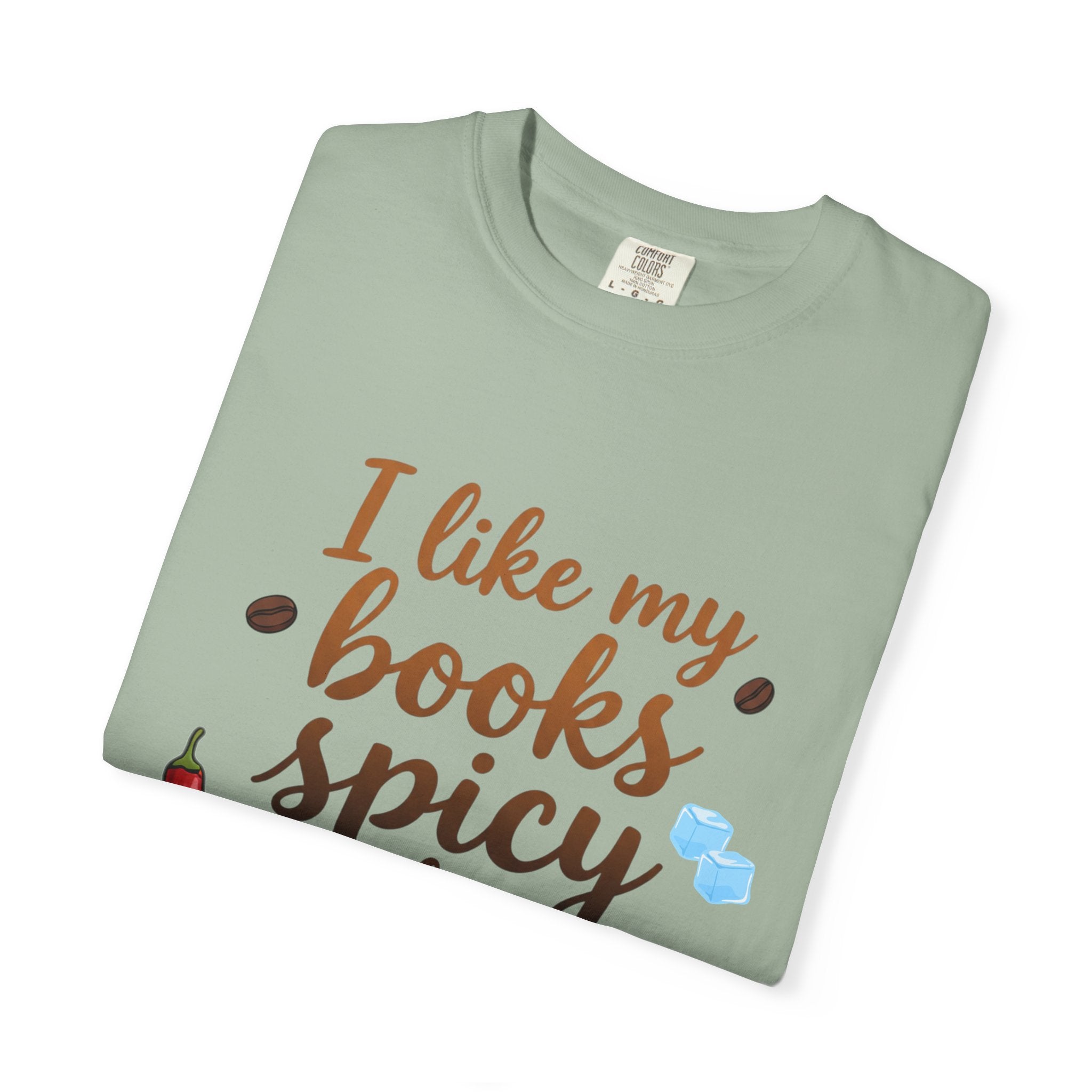 Books Spicy Coffee Icy T-Shirt