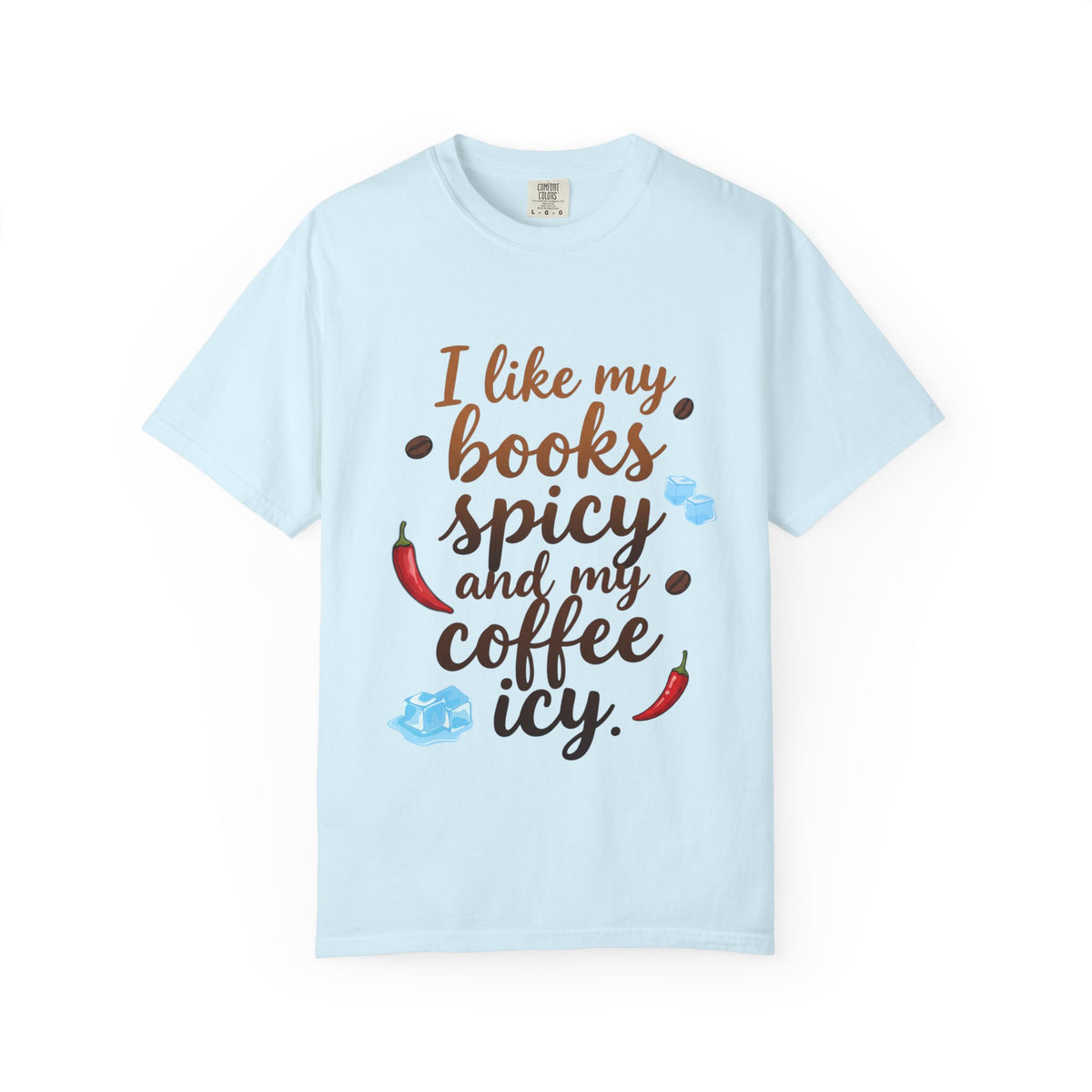 Books Spicy Coffee Icy T-Shirt