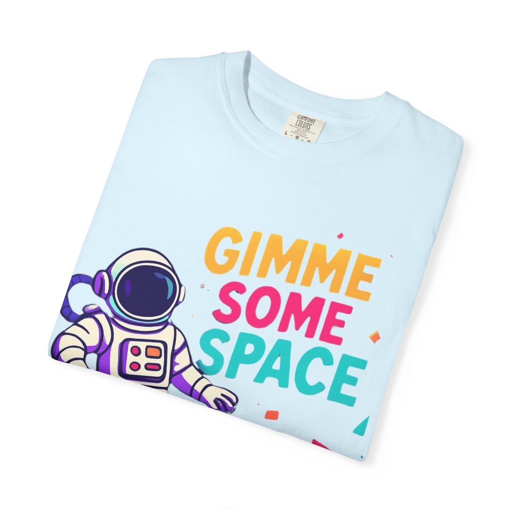 Gimme Some Space Astronaut T-shirt | Retro Colorful Space Graphic