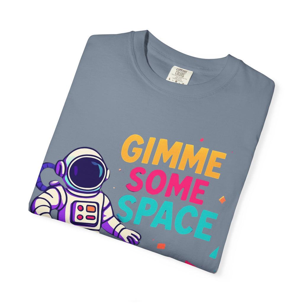 Gimme Some Space Astronaut T-shirt | Retro Colorful Space Graphic