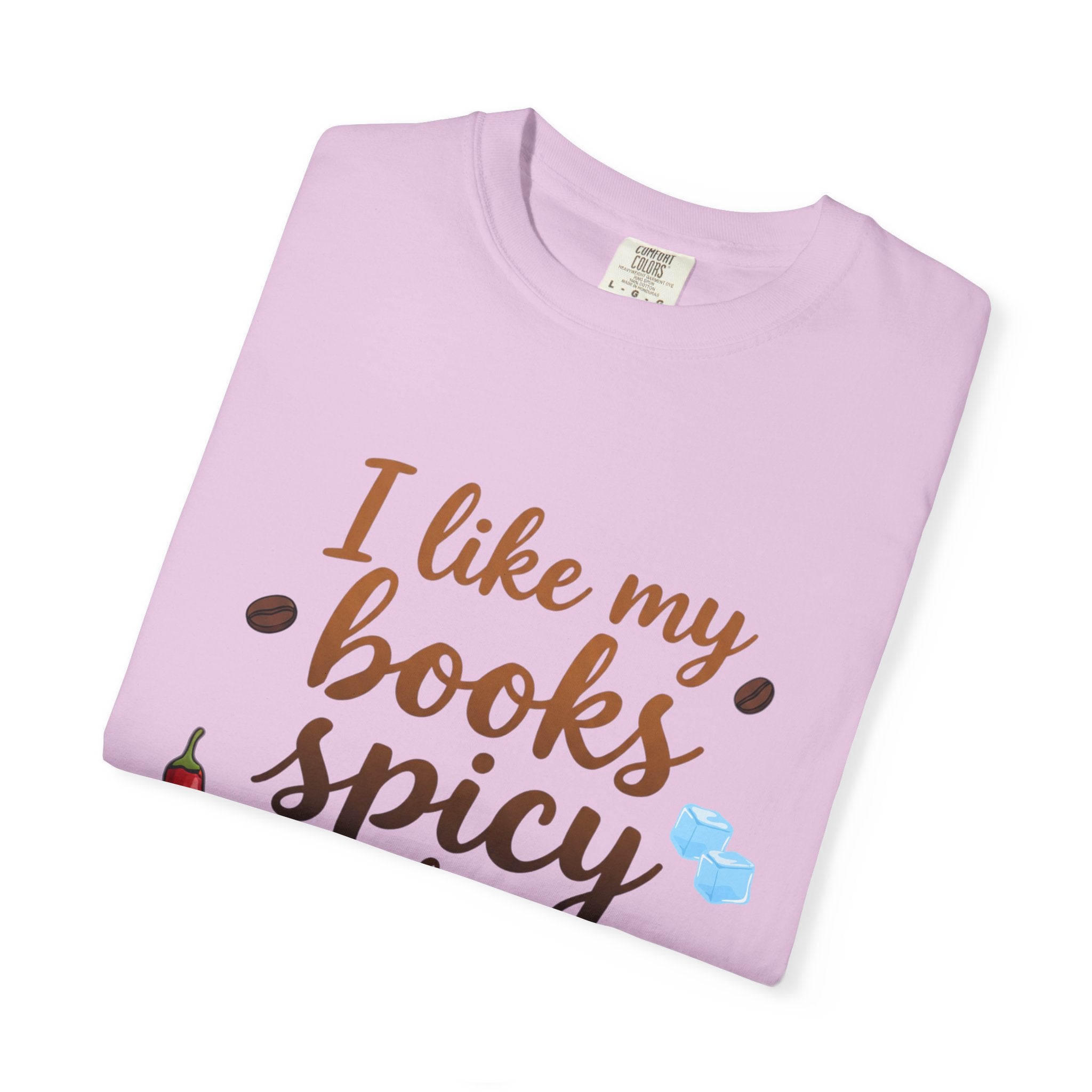 Books Spicy Coffee Icy T-Shirt