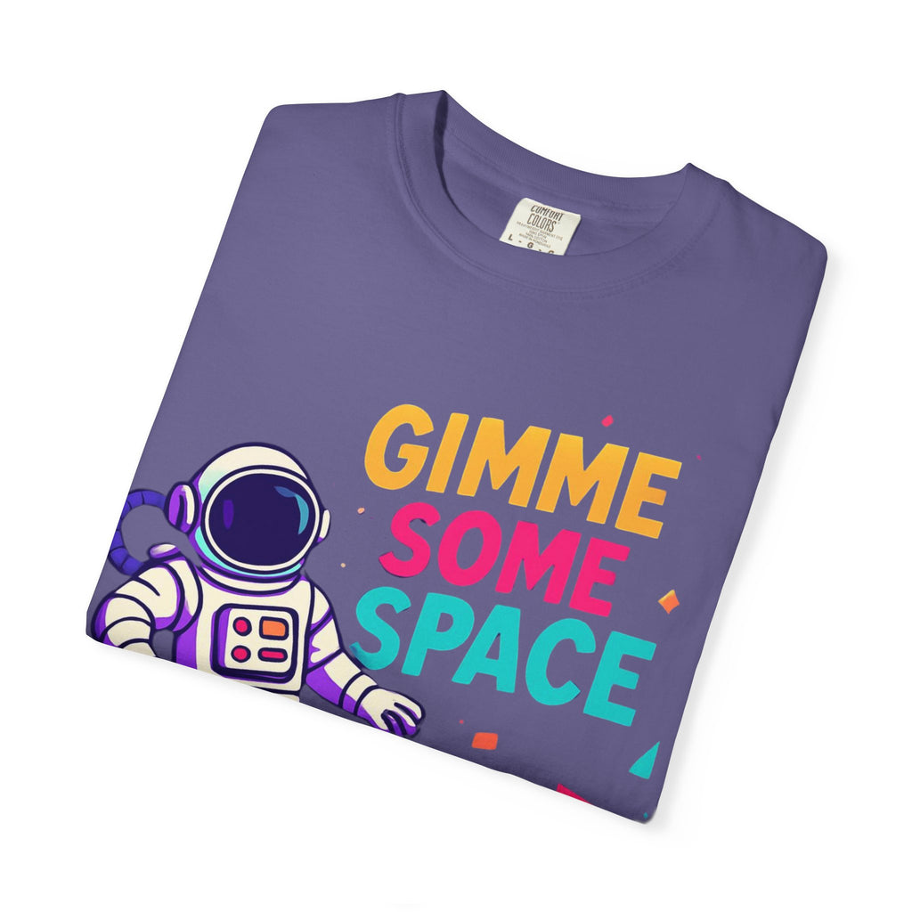 Gimme Some Space Astronaut T-shirt | Retro Colorful Space Graphic